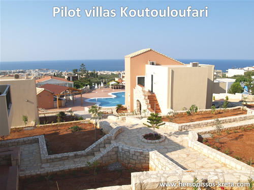 pilot villas koutouloufari appartementen kreta, autoverhuur hersonissos kreta.