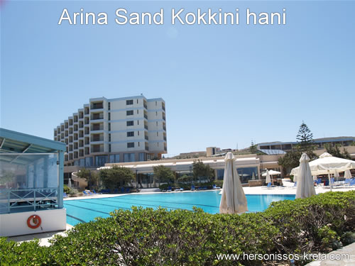 Arina sand kokkini hani kreta