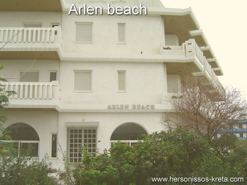 Arlen beach appartementen, chersonissos, hersonissos.