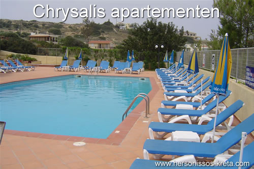 Chrysalis appartementen in Chersonissos.