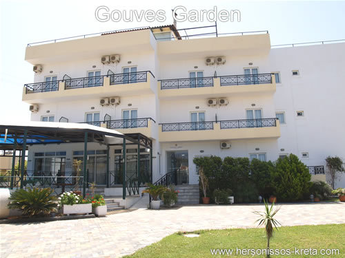 Gouves garden in Gouves Kreta Griekenland.