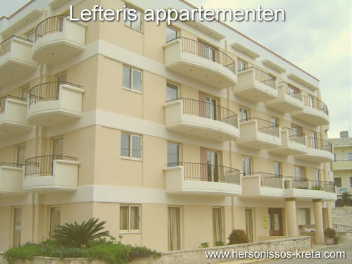 Lefteris appartementen hersonissos, chersonissos kreta.