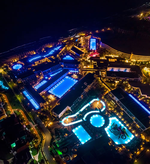 Lyttosbeach Kreta Analipsi by night