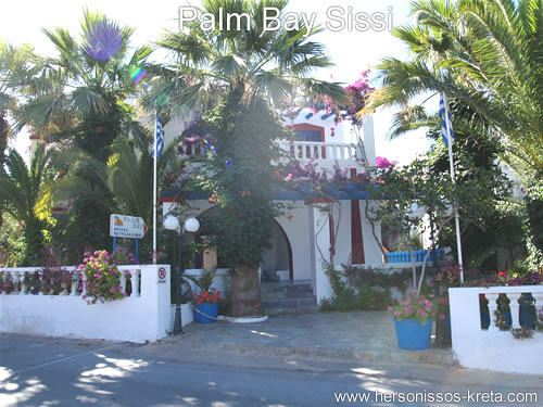 Palm bay sissi Kreta, prachtig appartement net buiten centrum van sissi.