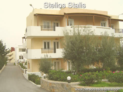 Stelios apartments in Stalis Crete.