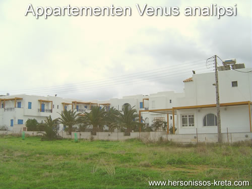 Appartementen venus analipsi. Chersonissos en Hersonissos kreta liggen vlakbij. Venus is een leuk appartement in analipsi, zwembad poolbar dicht bij groot zandstrand, autoverhuur kreta voor een veilig en voordelige autoverhuur op kreta, www.autoverhuur-kreta.com.